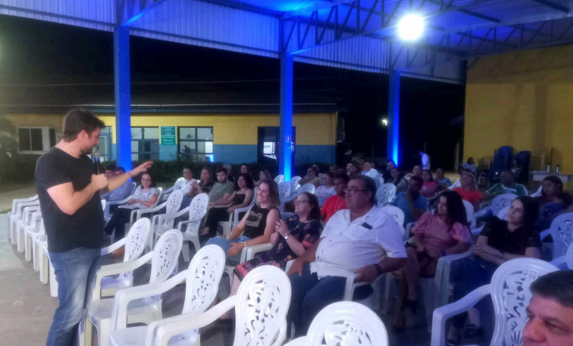 Empreendedores De Pedro Gomes Recebem Palestra De Tony Ventura ASN