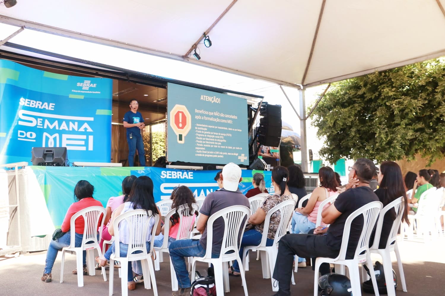 Semana do MEI levou capacitações gratuitas para empreendedores locais e interessados em abrir o próprio negócio