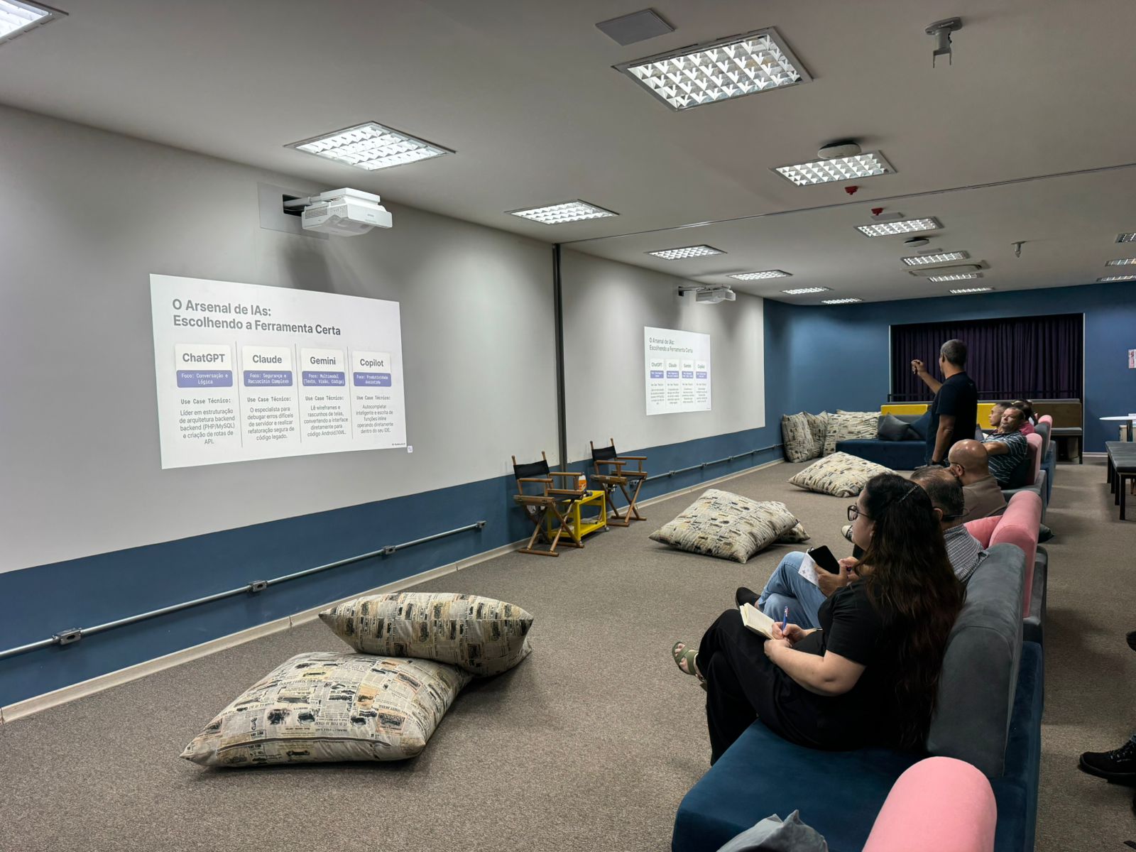 Living Lab do Sebrae/MS promove troca de conhecimento entre startups em oficina sobre inteligência artificial