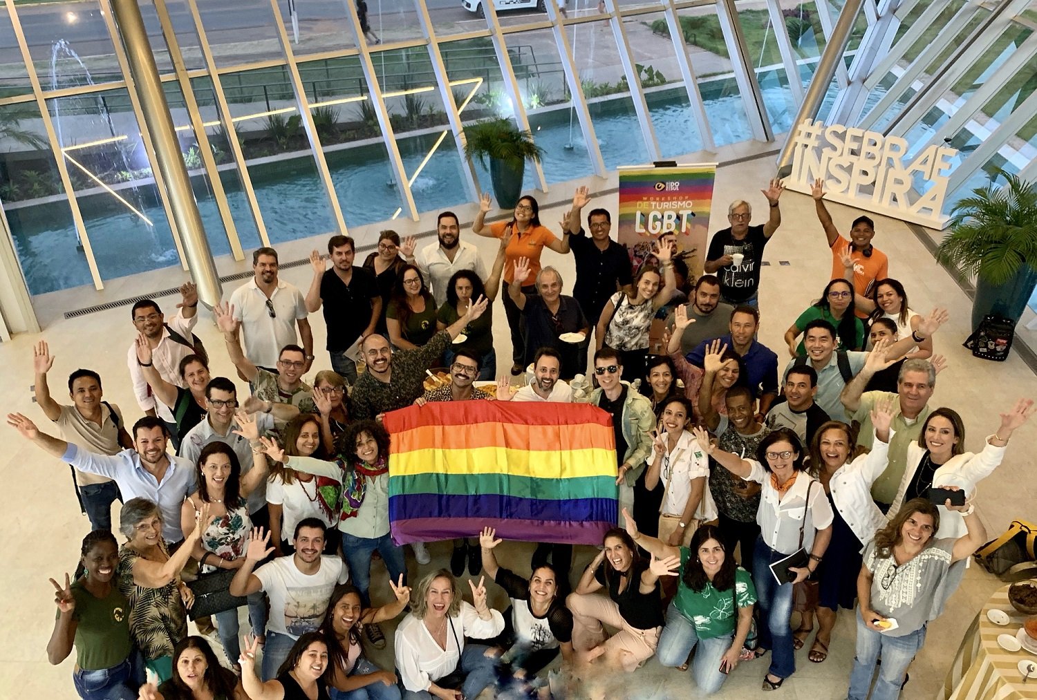 O Sebrae/MS, com apoio da Prefeitura Municipal e da Fundtur-MS, trouxe pela primeira vez a tem&aacute;tica ao estado