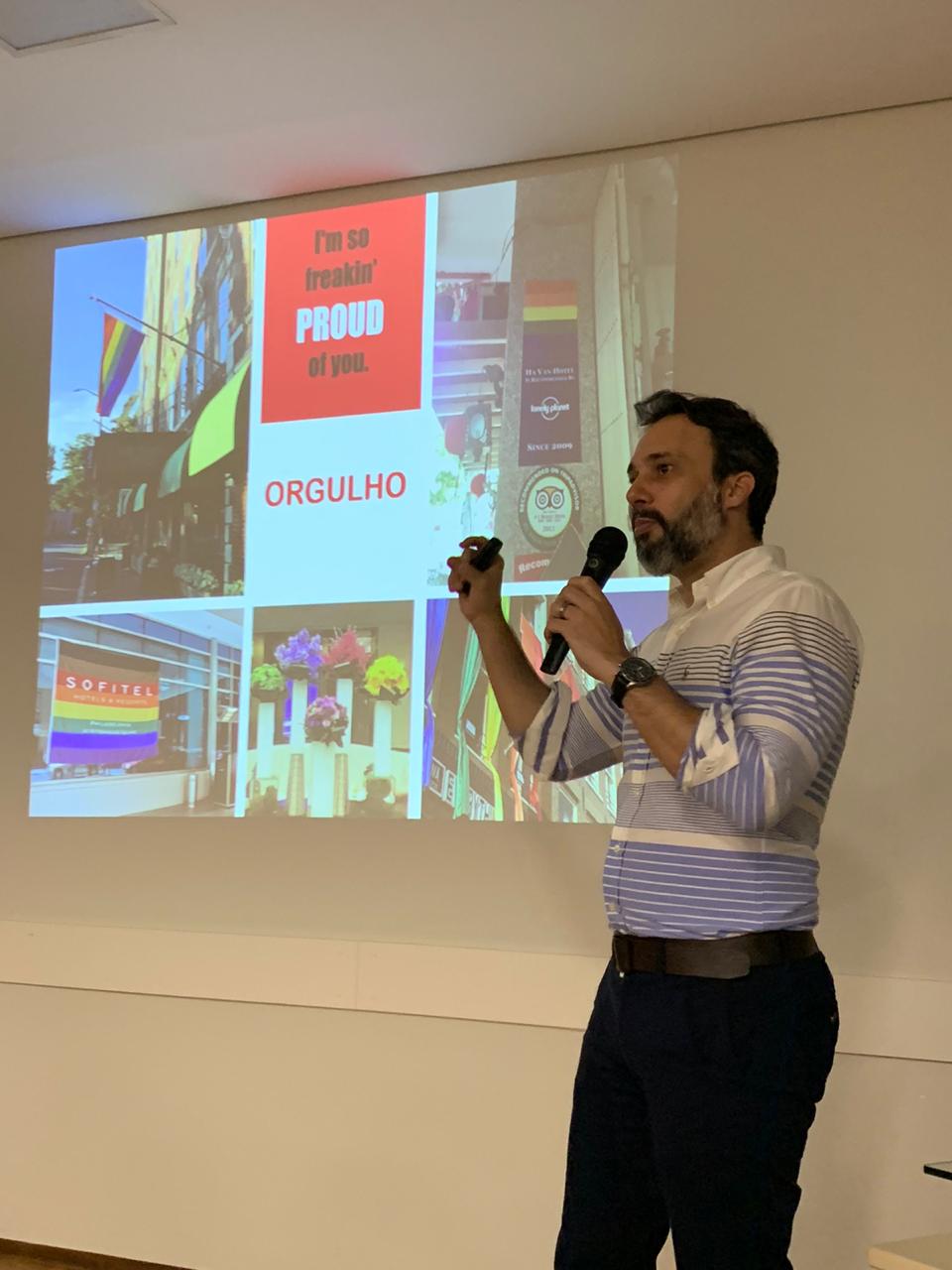Alex Bernardes, um dos palestrantes do workshop Turismo LGBT+