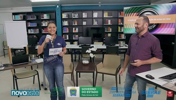 Conte&uacute;do ministrado est&aacute; dispon&iacute;vel gratuitamente online