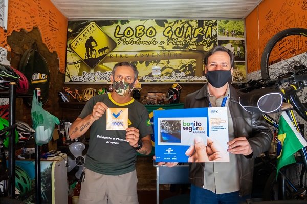 Bonito Seguro: empresa que cumprir 100% das medidas de seguran&ccedil;a recebe selo