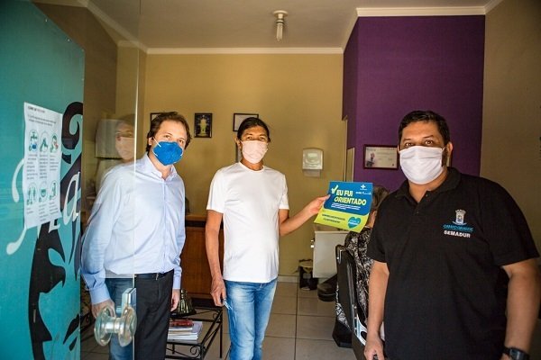 A&ccedil;&atilde;o &eacute; apoiada pela Semadur e leva principais orienta&ccedil;&otilde;es dos protocolos de seguran&ccedil;a