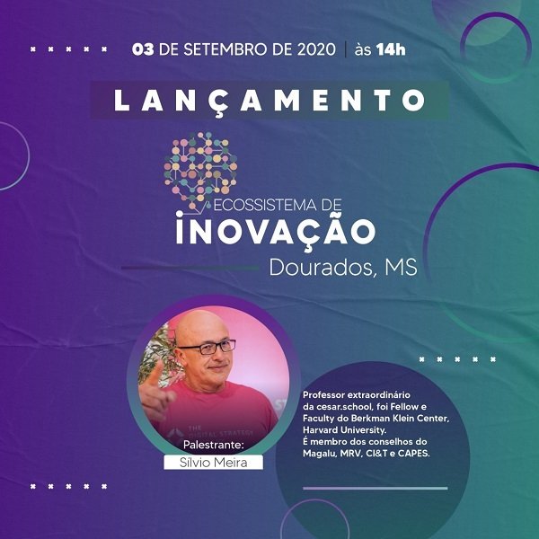 Evento de lan&ccedil;amento conta com palestra de Silvio Meira