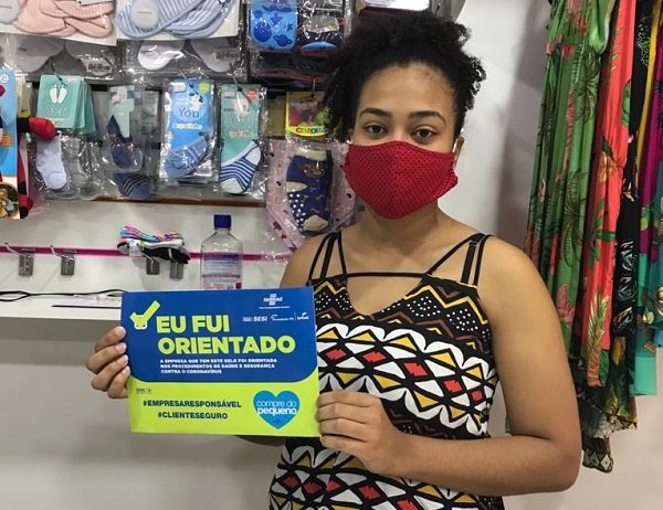Empresa visitada recebe selo Eu Fui Orientado