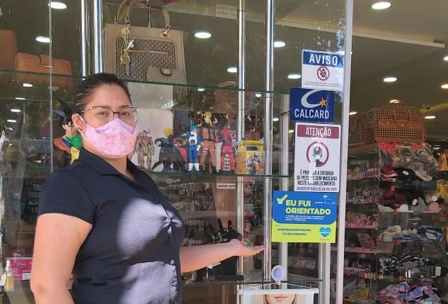 Empresa visitada recebe selo Eu Fui Orientado