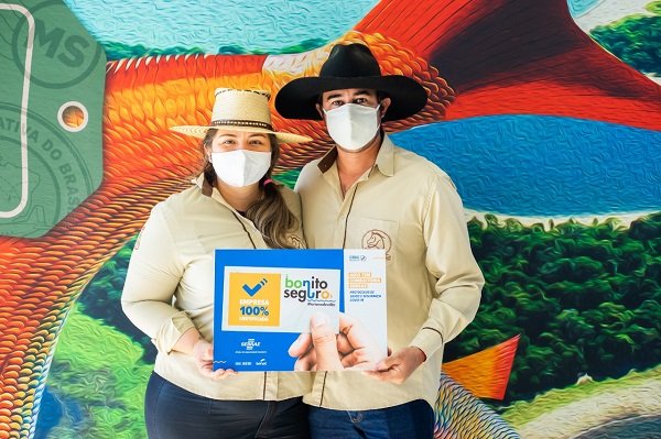 Programa Bonito Seguro certificou empres&aacute;rios que cumpriram 100% das boas pr&aacute;ticas de biosseguran&ccedil;a
