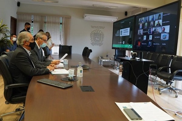 Evento para prefeitos foi transmitido da sede da Governadoria