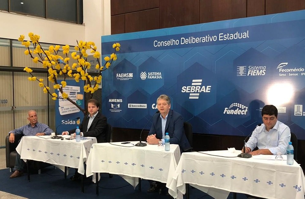 Presidente do CDE do Sebrae/MS, Jaime Verruck, apresentou novo ciclo do Cidade Empreendedora em coletiva &agrave; imprensa